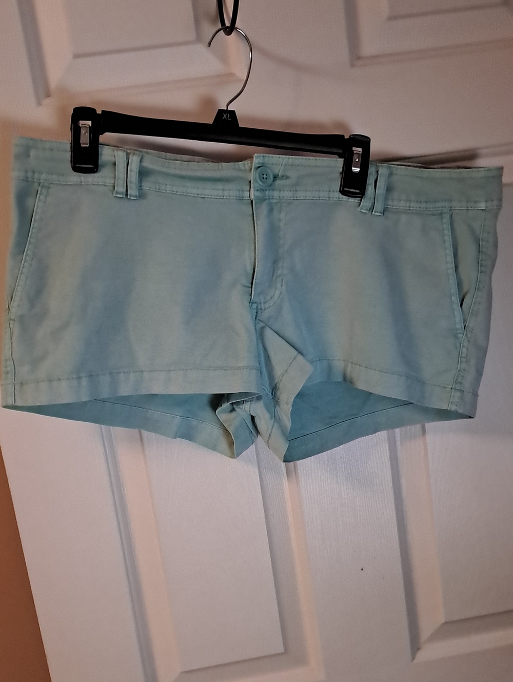 Mossimo Low Rise Light Teal Shorts